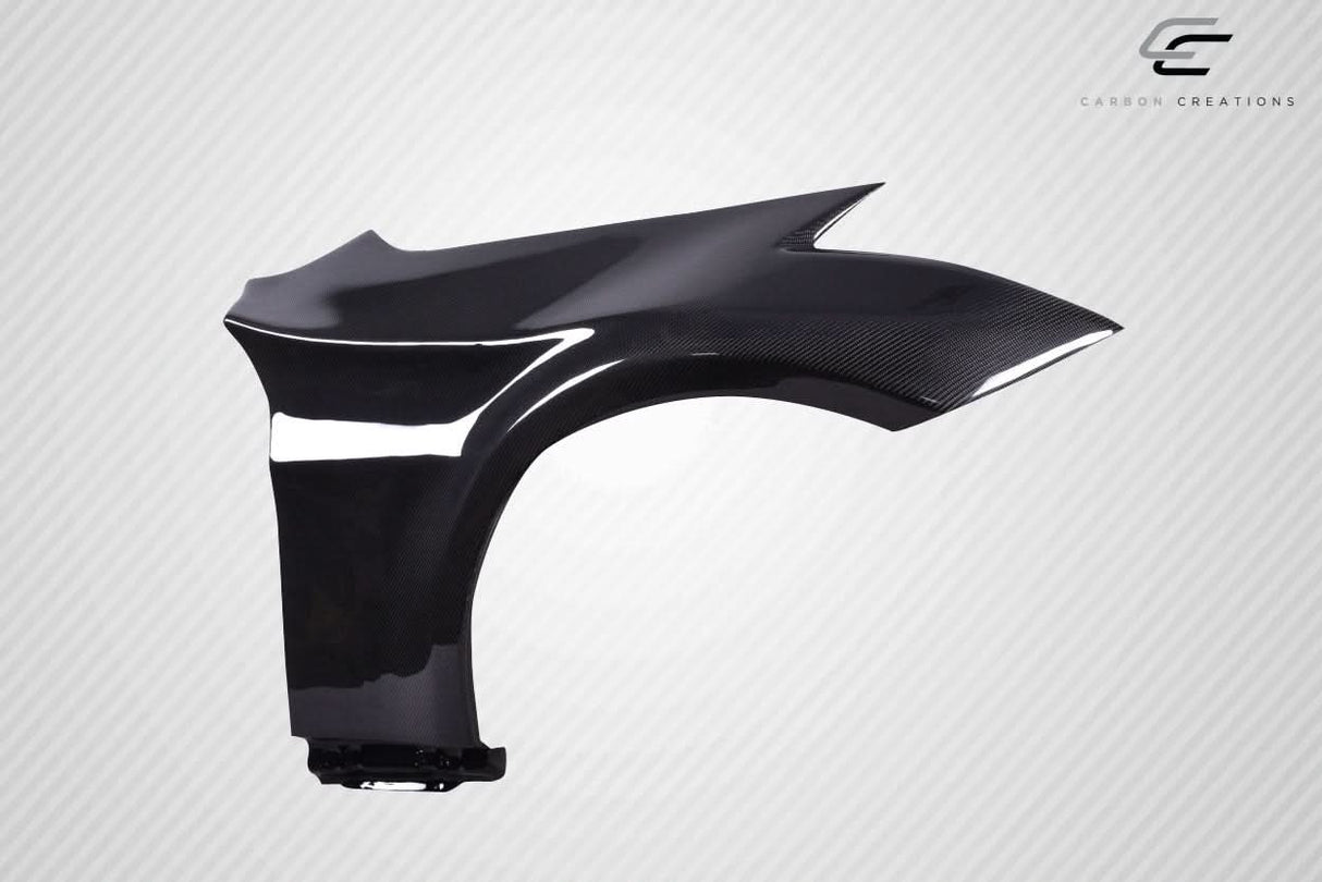 2003-2008 Nissan 350Z Demon Style Front Fenders (+10mm) - Carbon Fiber