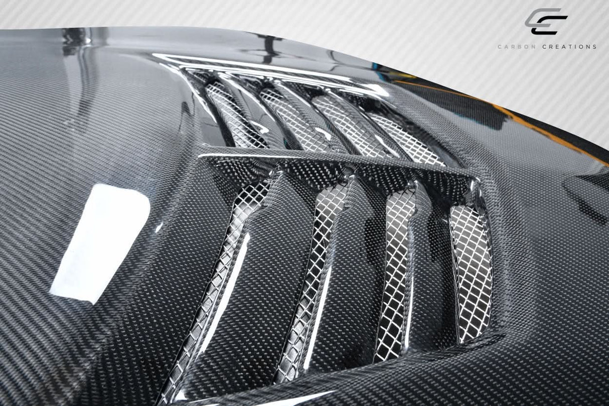 2004-2008 Pontiac Grand Prix Stingray Z Style Hood - Carbon Fiber