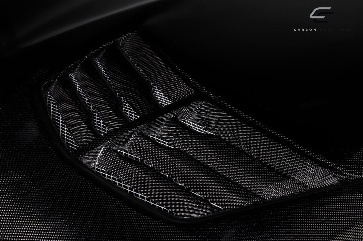 2004-2008 Pontiac Grand Prix Carbon Creations Stingray Z Hood- 1 Piece