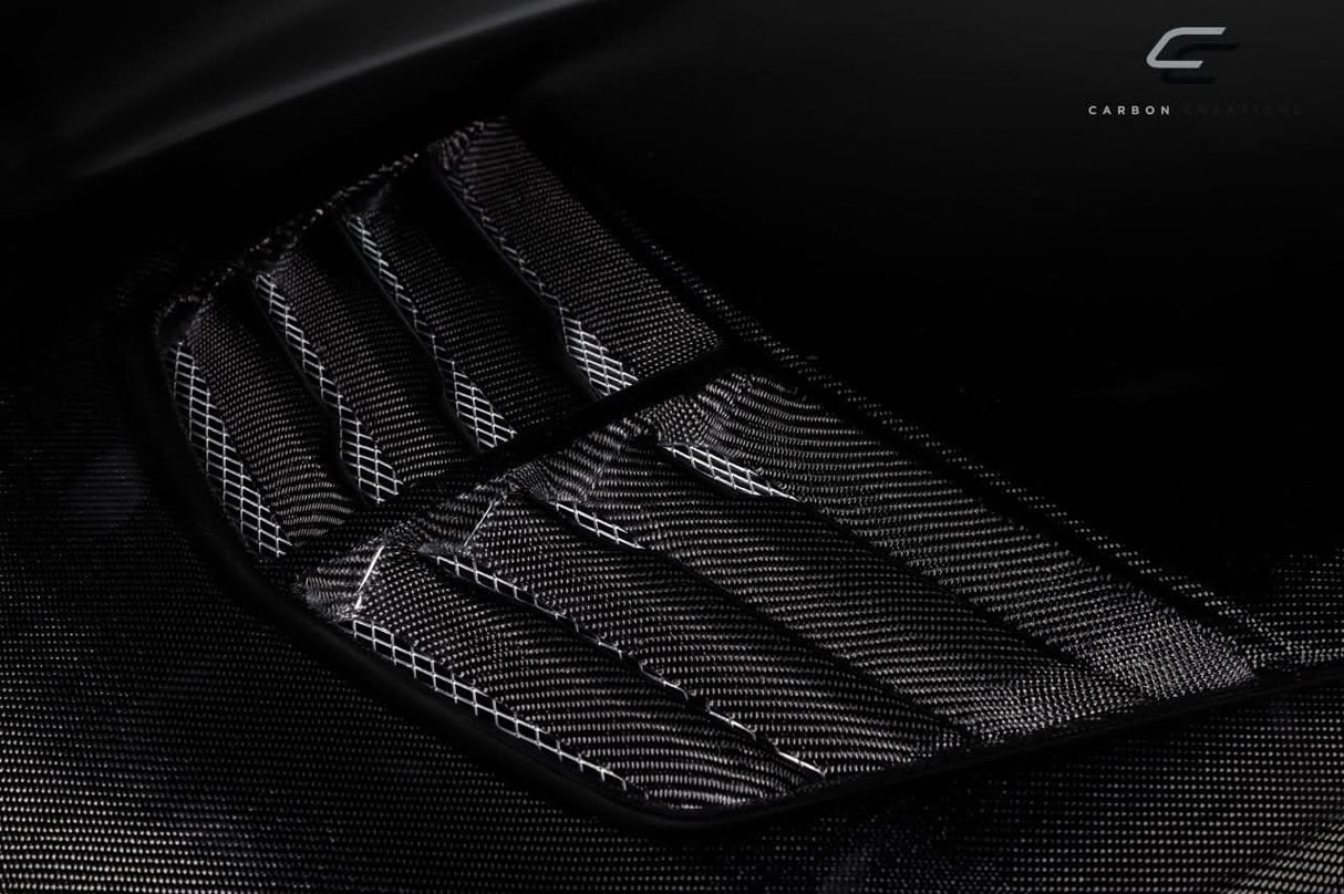 2004-2008 Pontiac Grand Prix Stingray Z Style Hood - Carbon Fiber