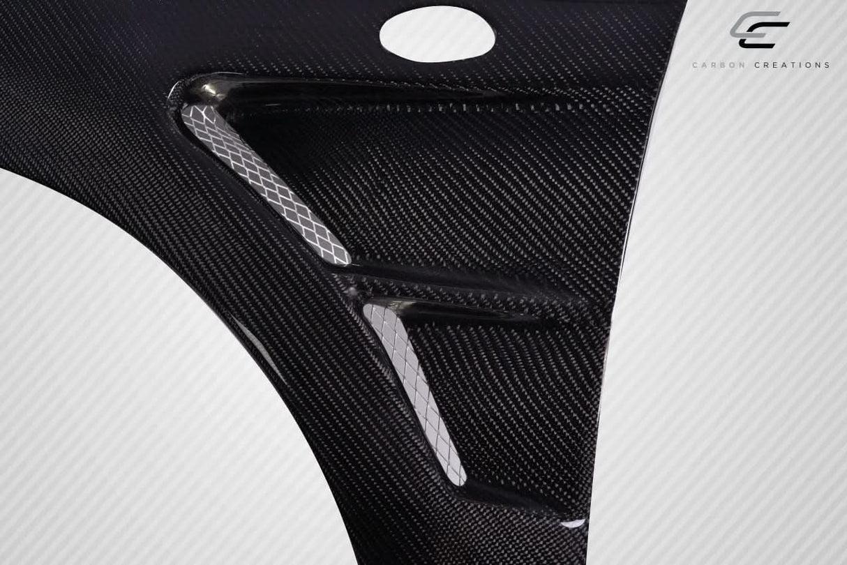 2006-2007 Subaru Impreza WRX STI C Speed Style Front Fenders - Carbon