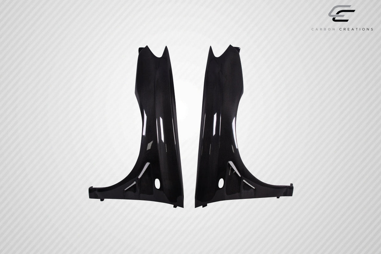2006-2007 Subaru Impreza WRX STI 4DR Carbon Creations C Speed 20mm Front Fenders - 2 Piece