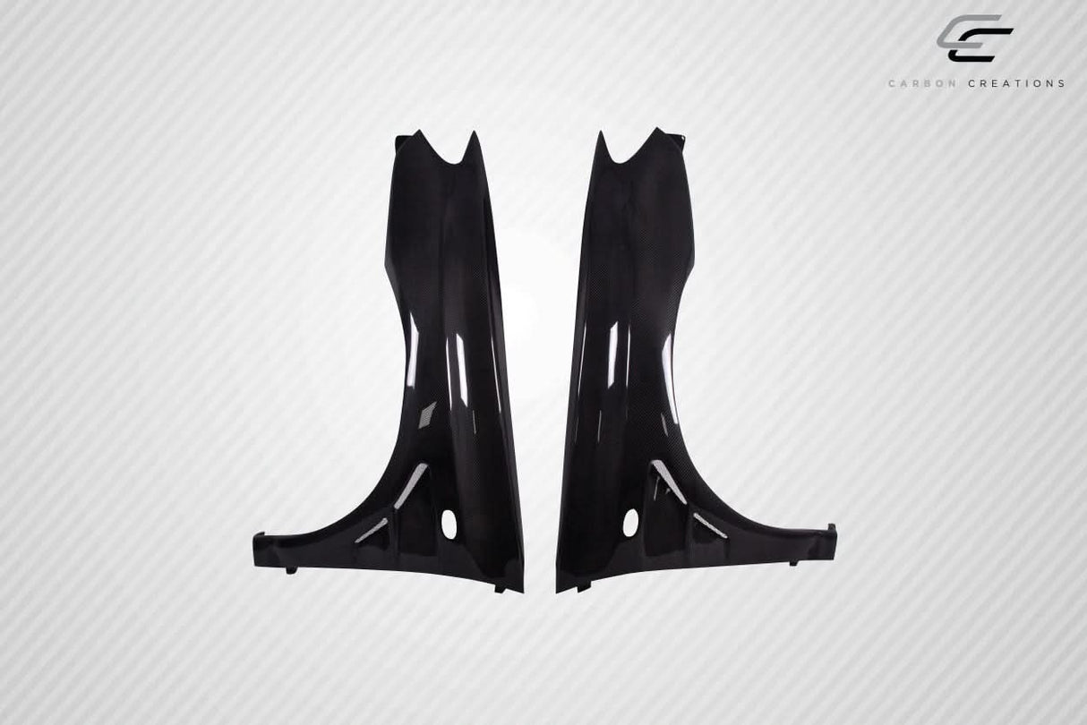 2006-2007 Subaru Impreza WRX STI C Speed Style Front Fenders - Carbon