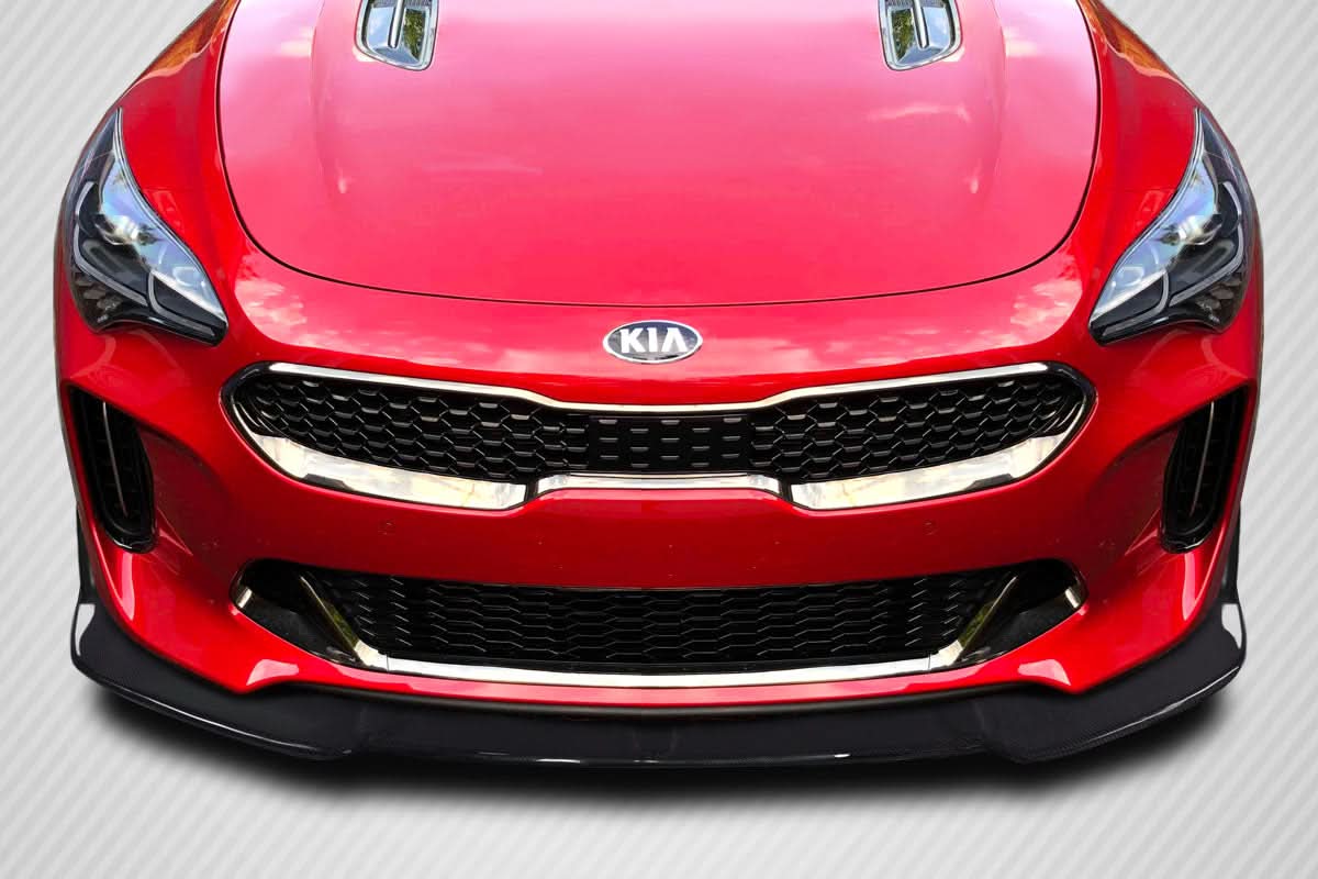 Universal Adjustable Front Splitter 3 Piece - Carbon Fiber
