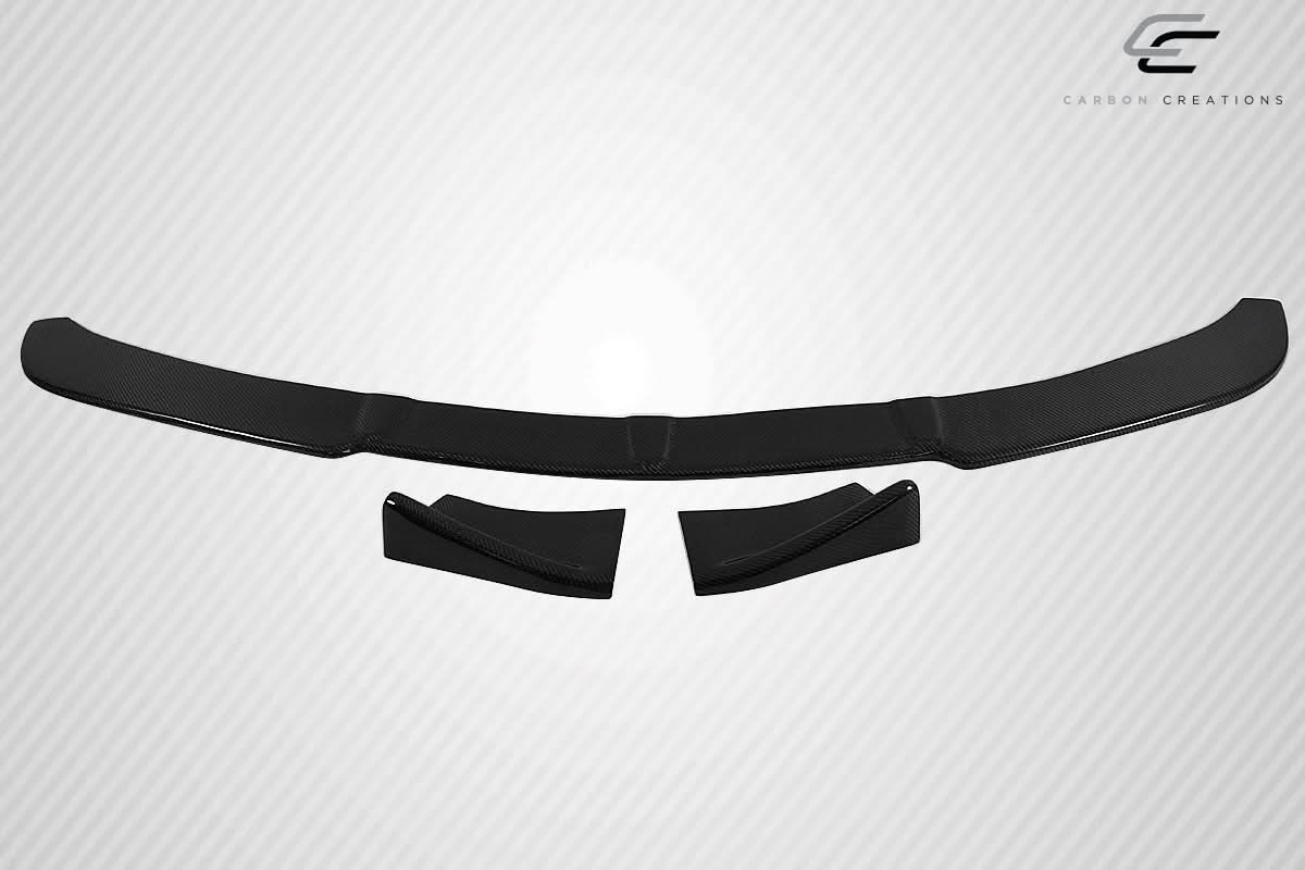 Universal Adjustable Front Splitter 3 Piece - Carbon Fiber