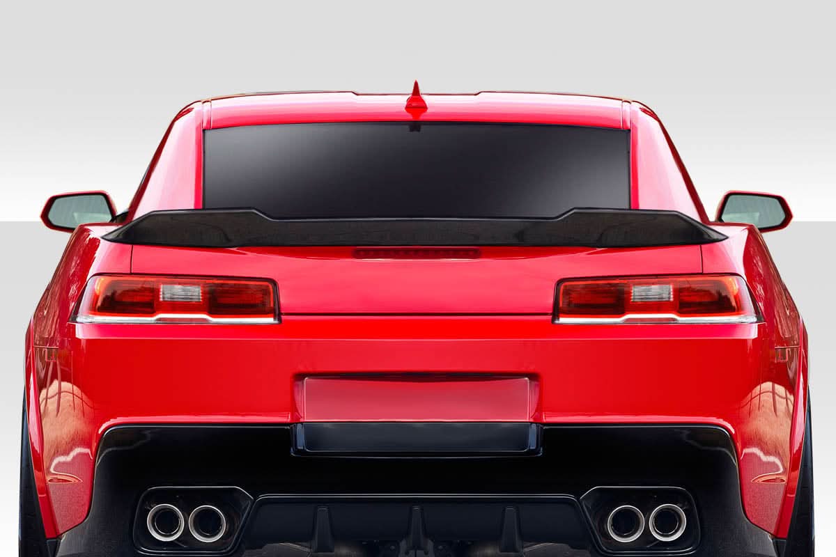 2014-2015 Chevrolet Camaro A Spec Style Rear Wing Spoiler - FRP