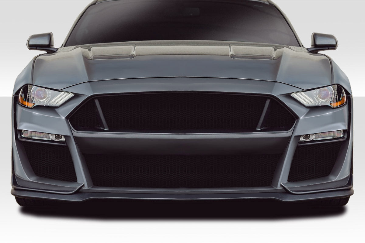 2018-2023 Ford Mustang GT500 Style Wide Body Front Bumper - FRP