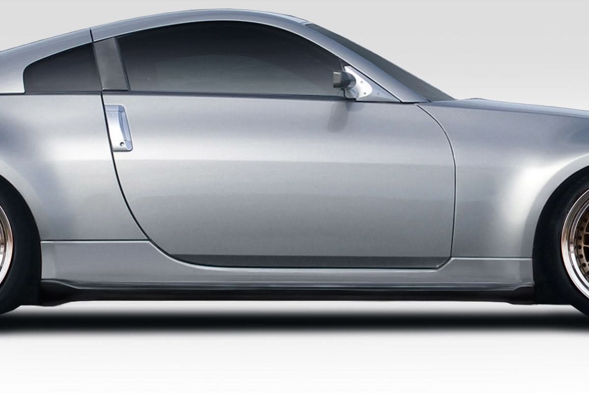 2003-2008 Nissan 350Z N-3 Style Side Skirts - 2 Piece - FRP