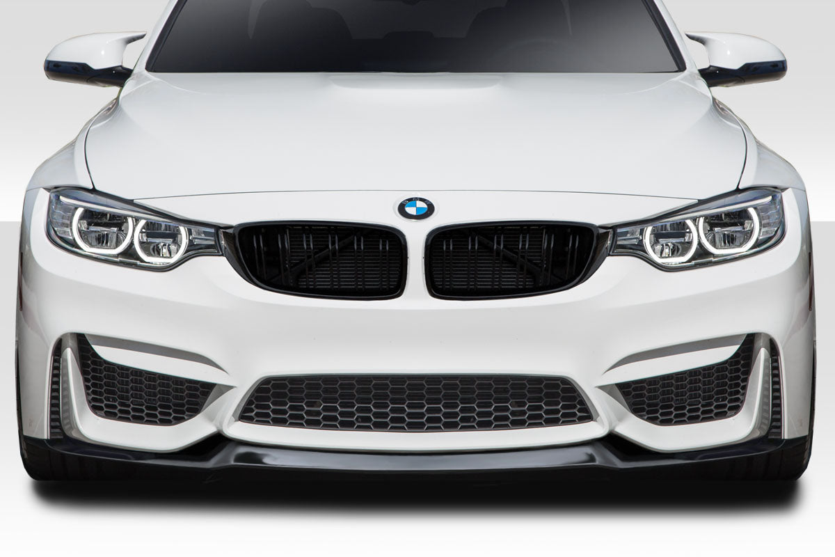 2014-2018 BMW M3/2014-2020 M4 CS Look Front Lip Under Spoiler - FRP