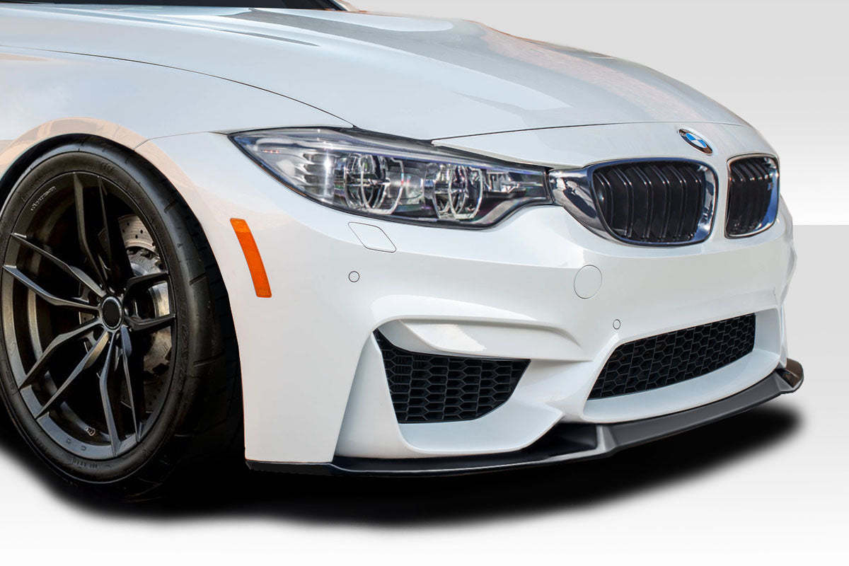 2014-2018 BMW M3/2014-2020 M4 CS Look Front Lip Under Spoiler - FRP