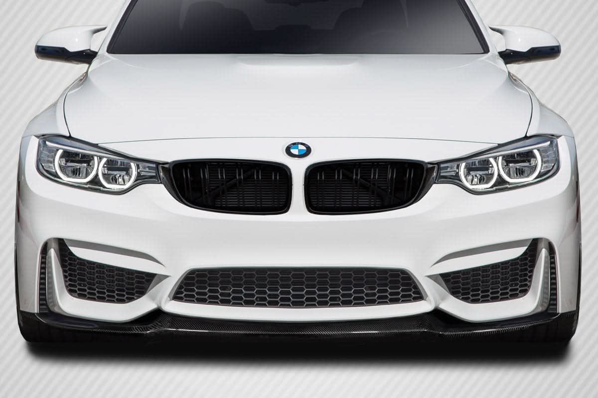 2014-2018 BMW M3/M4 CS Look Front Lip Under Spoiler - Carbon Fiber