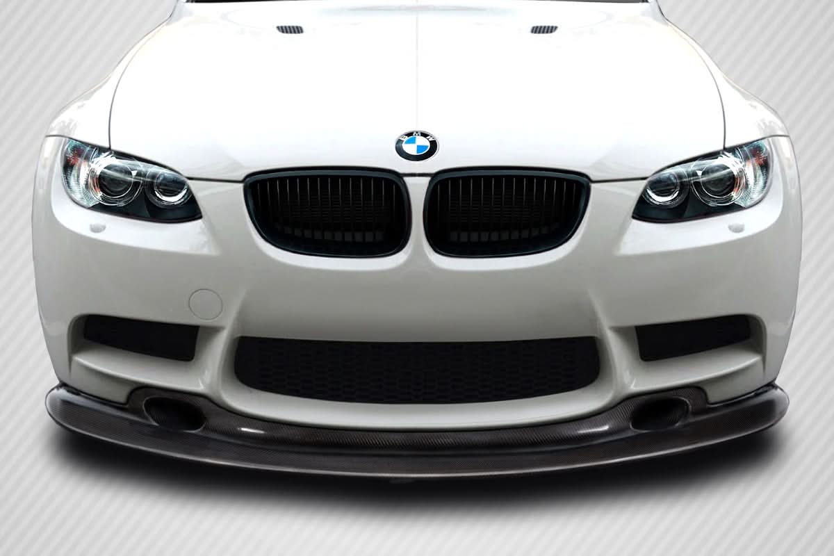 2008-2013 BMW M3 GT4 Look Front Lip Under Spoiler - Carbon Fiber