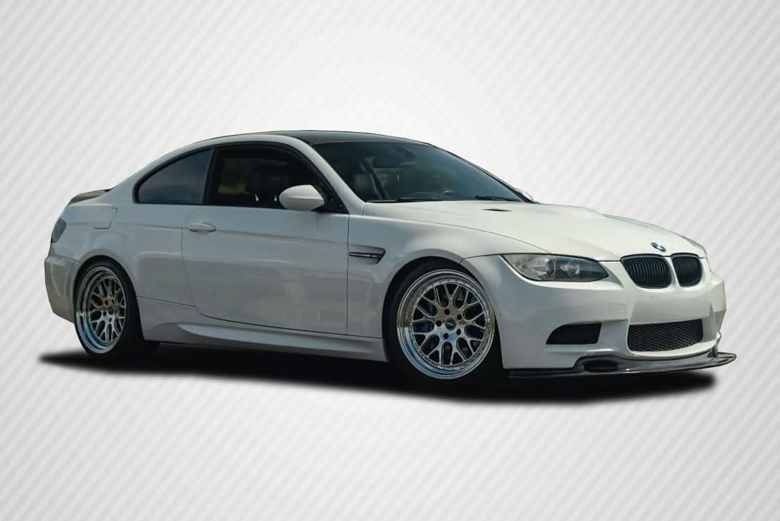 2008-2013 BMW M3 GT4 Look Front Lip Under Spoiler - Carbon Fiber