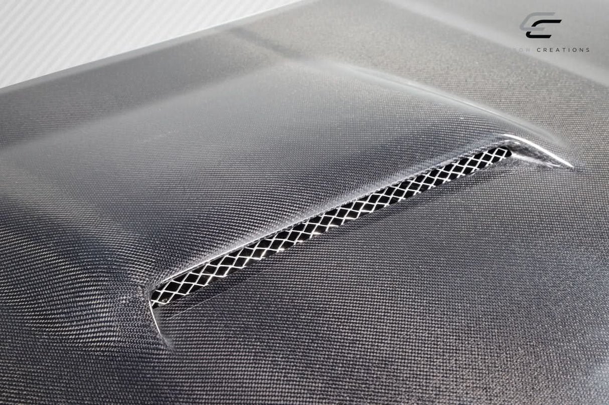 2010-2024 Toyota 4Runner TD3000 Style Hood - Carbon Fiber