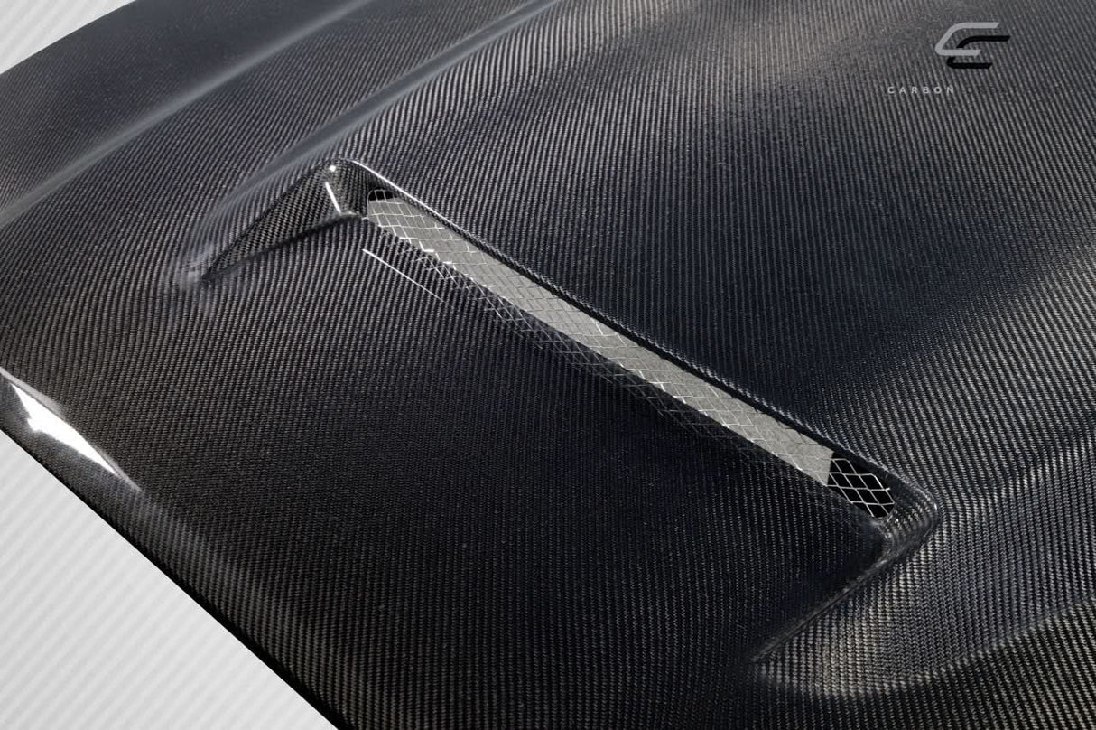 2016-2023 Toyota Tacoma RKS Style Hood - Carbon Fiber