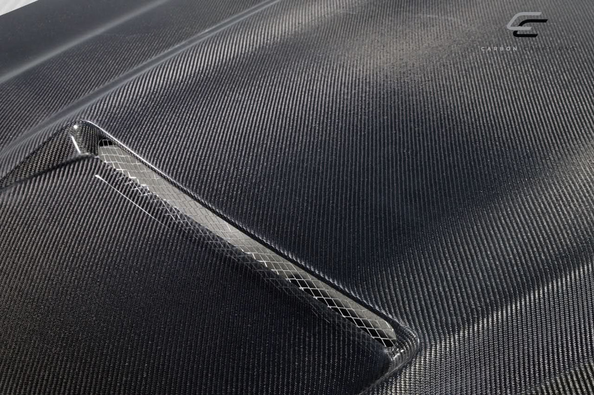2016-2023 Toyota Tacoma RKS Style Hood - Carbon Fiber