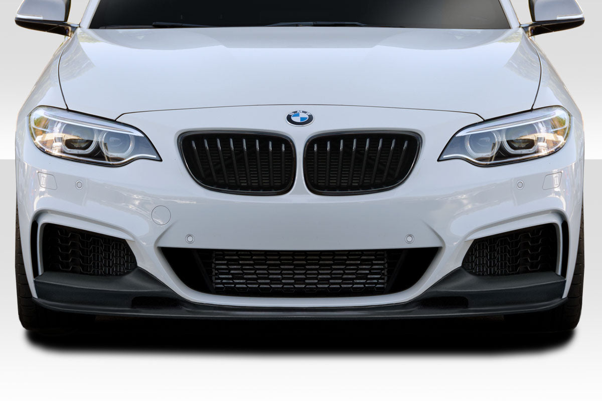 2014-2021 BMW 2 Series GTF Style Front Lip Under Spoiler - FRP