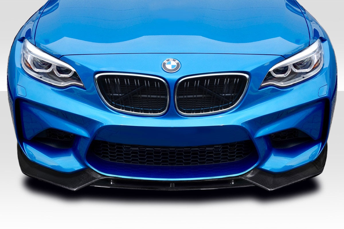 2016-2021 BMW M2 AF-1 Style Front Lip Under Spoiler - Carbon Fiber