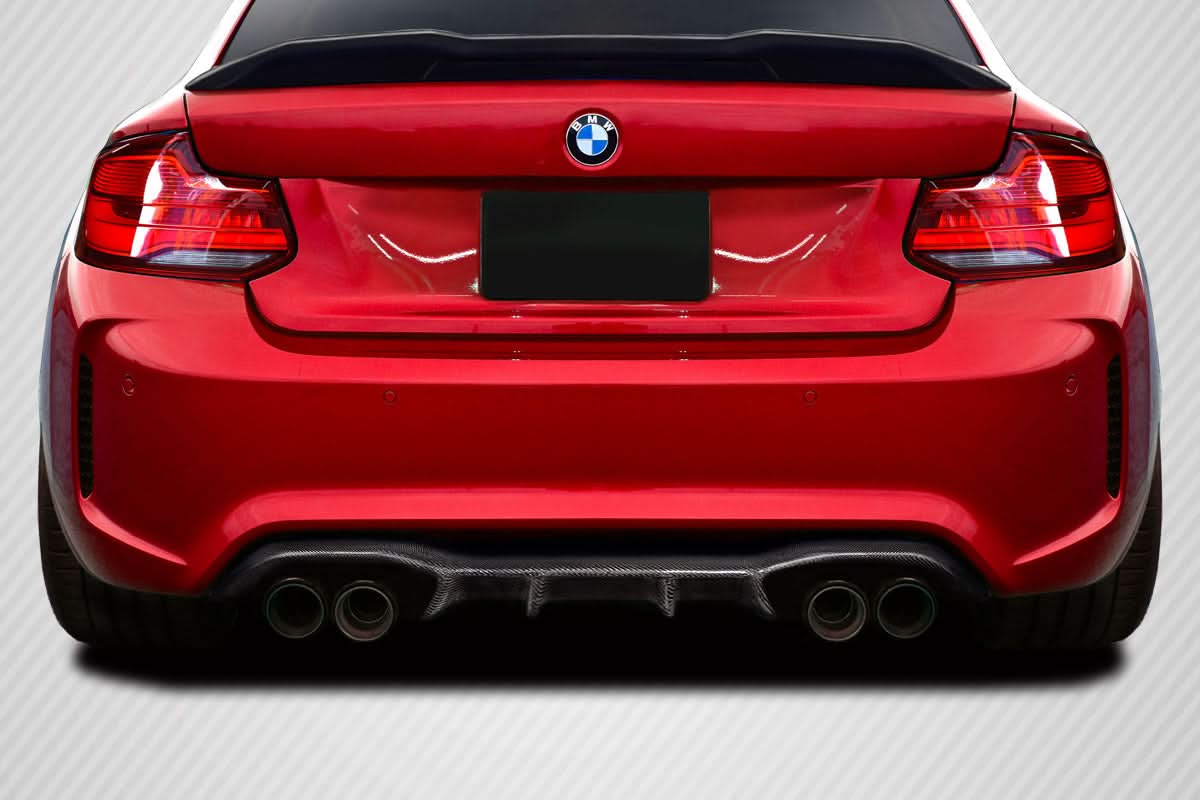 2016-2021 BMW M2 Agent Style Rear Diffuser - Carbon Fiber