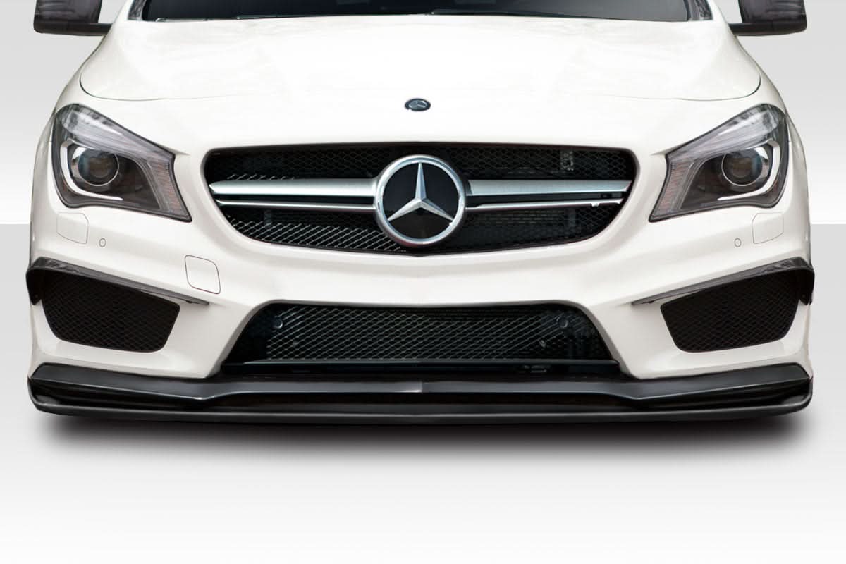2014-2015 Mercedes CLA Class CLA45 R Spec Style Front Lip Spoiler - FRP