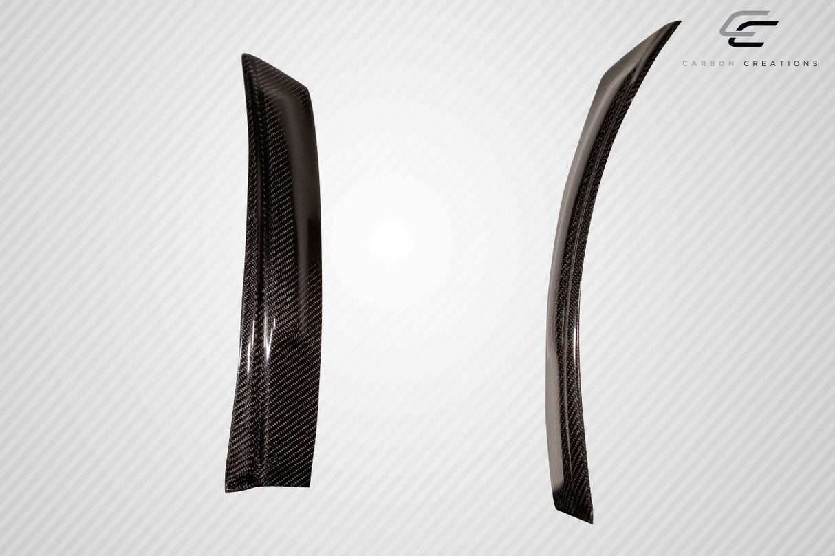 2005-2013 Chevrolet Corvette C6 Carbon Creations ZR Front Fender Spats - 2 Piece