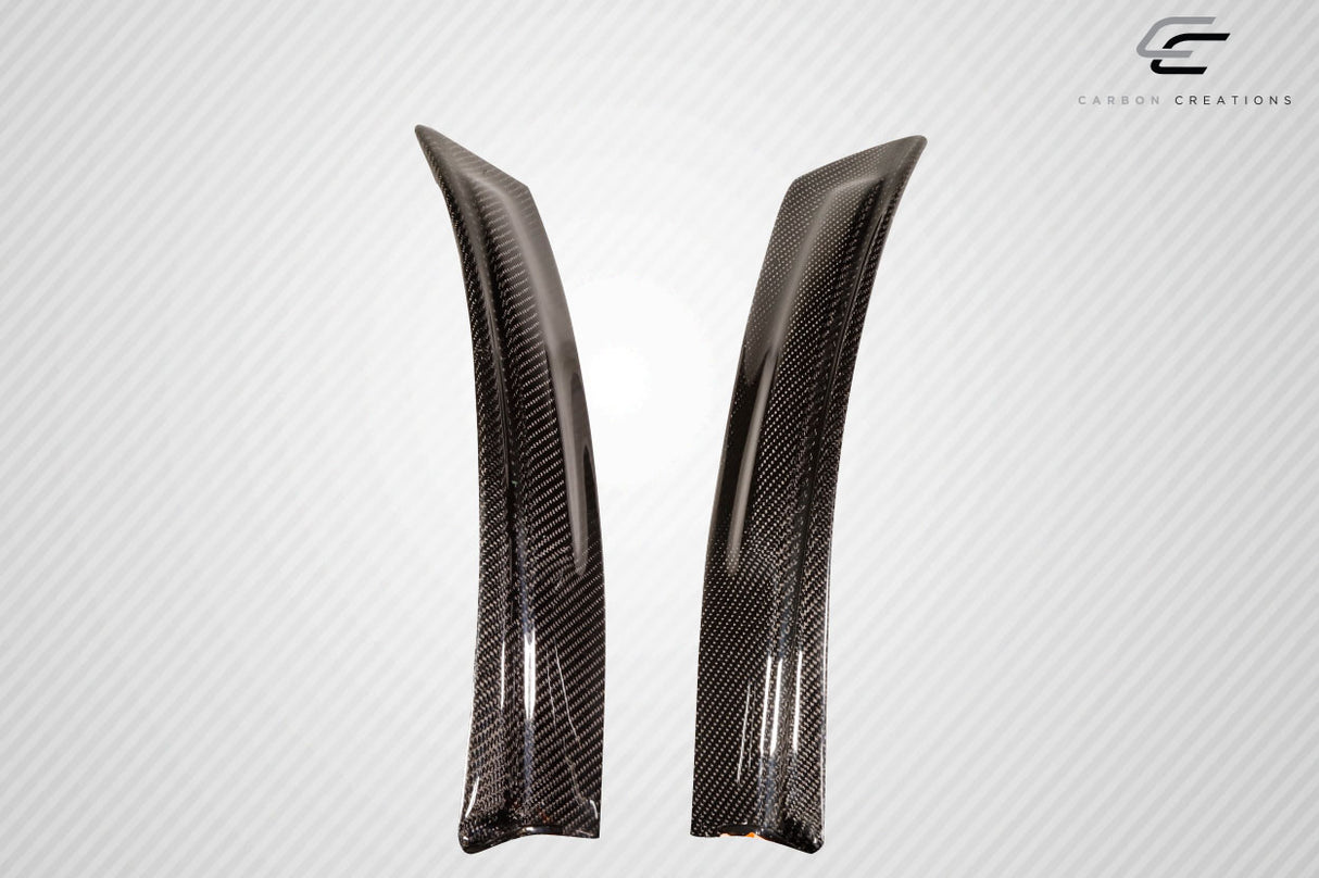 2005-2013 Chevrolet Corvette C6 Carbon Creations ZR Front Fender Spats - 2 Piece