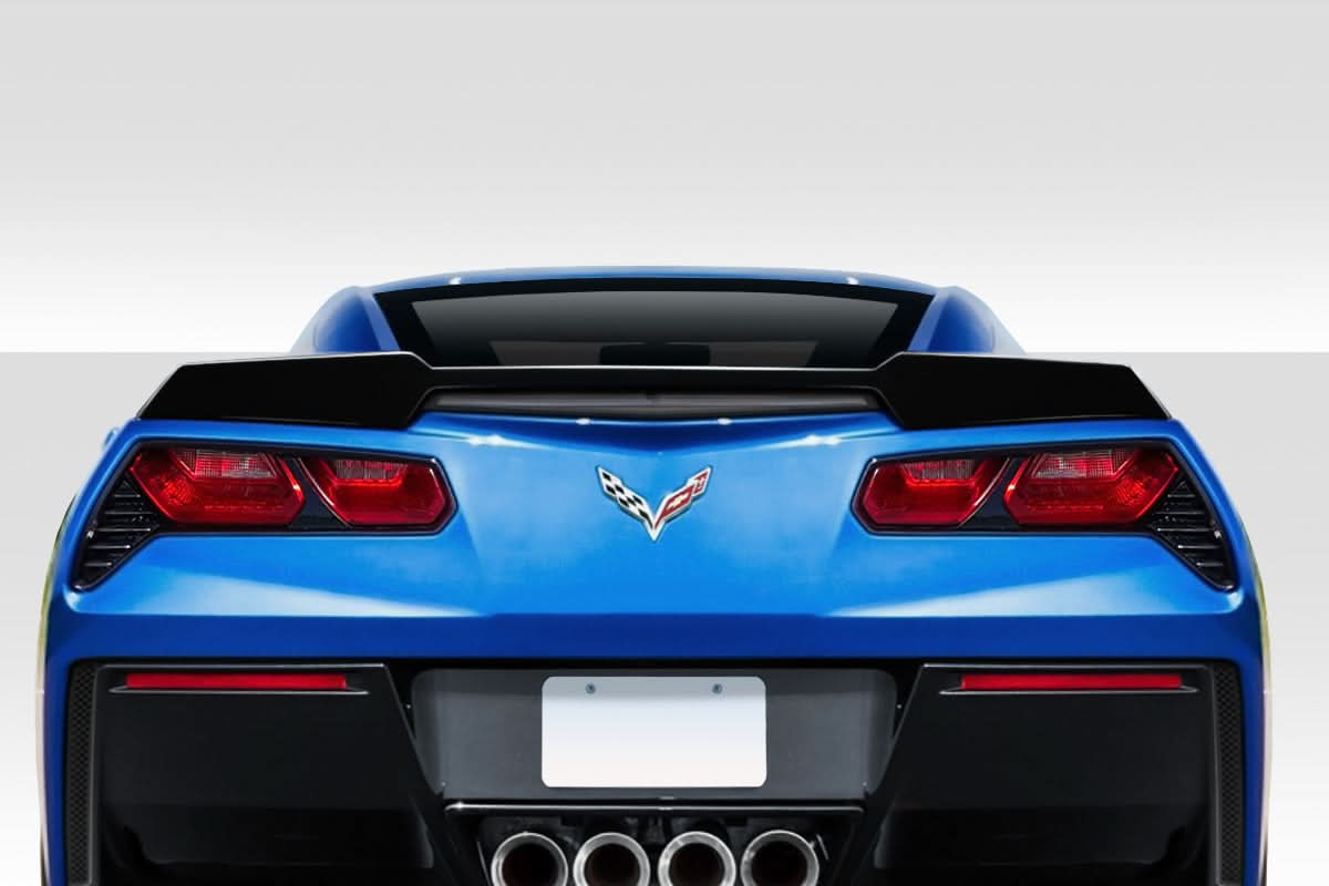 2014-2019 Chevrolet Corvette C7 ZRF1 Look Rear Wing Spoiler - FRP