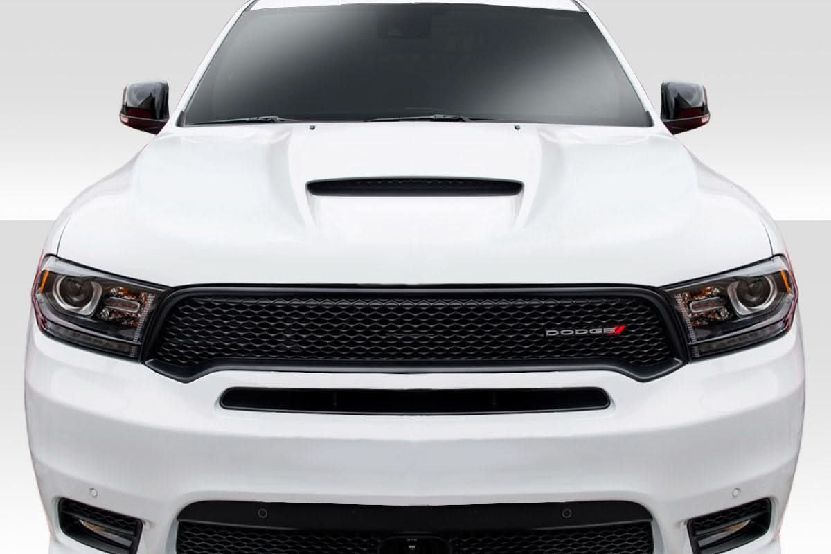 2011-2023 Dodge Durango SRT Look Hood - 1 Piece - FRP