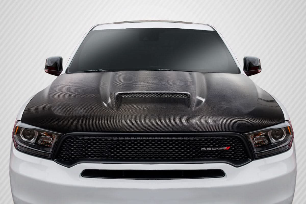 2011-2023 Dodge Durango SRT Look Hood - Carbon Fiber
