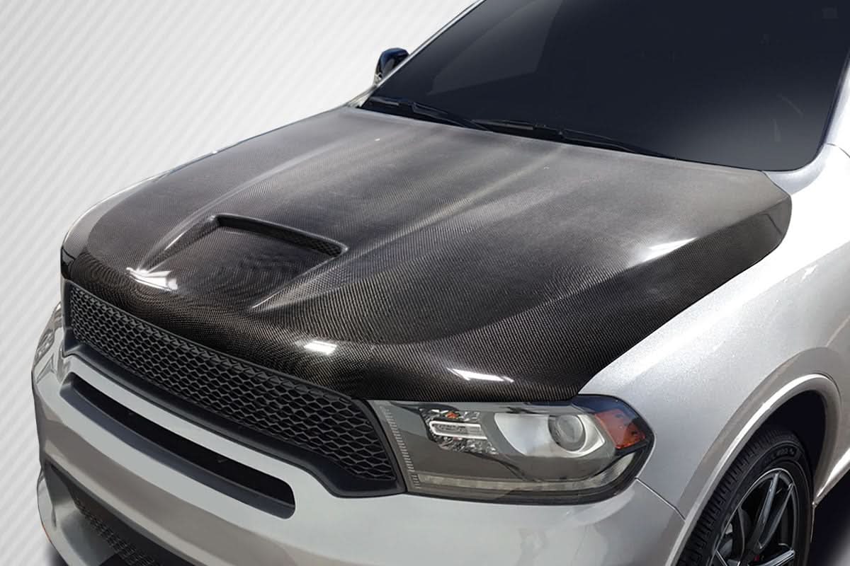 2011-2023 Dodge Durango SRT Look Hood - Carbon Fiber