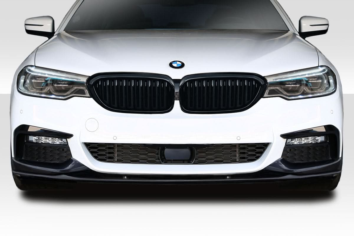 2017-2022 BMW 5 Series G30 M Tech Style Front Lip Splitter - FRP