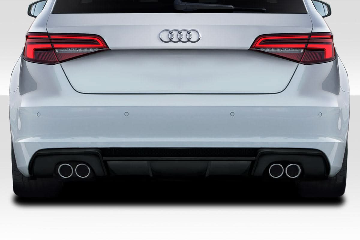 2013-2016 Audi A3 Sportback RS3 Look Rear Diffuser - 1 Piece - FRP