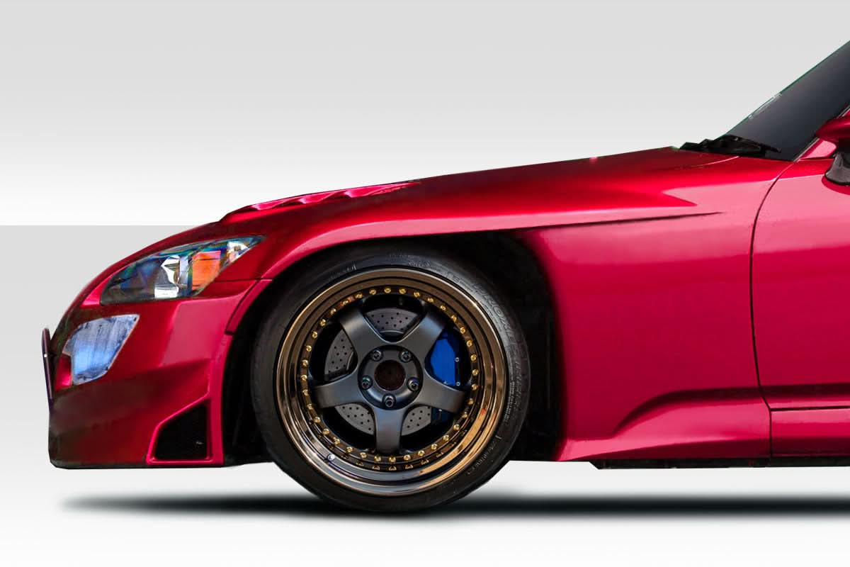 2000-2009 Honda S2000 SPN Style Front Fenders - 2 Piece - FRP