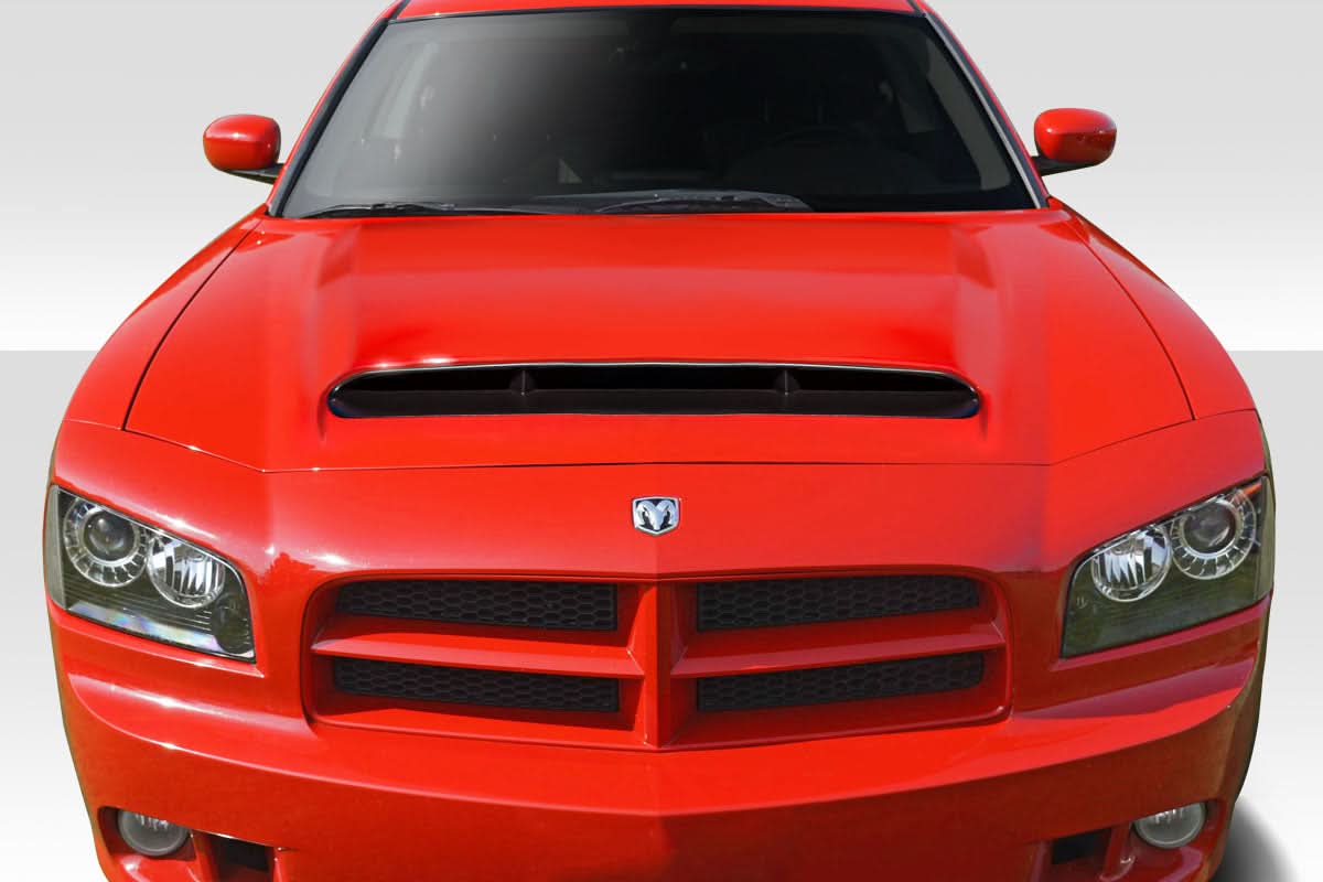 2006-2010 Dodge Charger Demon Look Hood - FRP