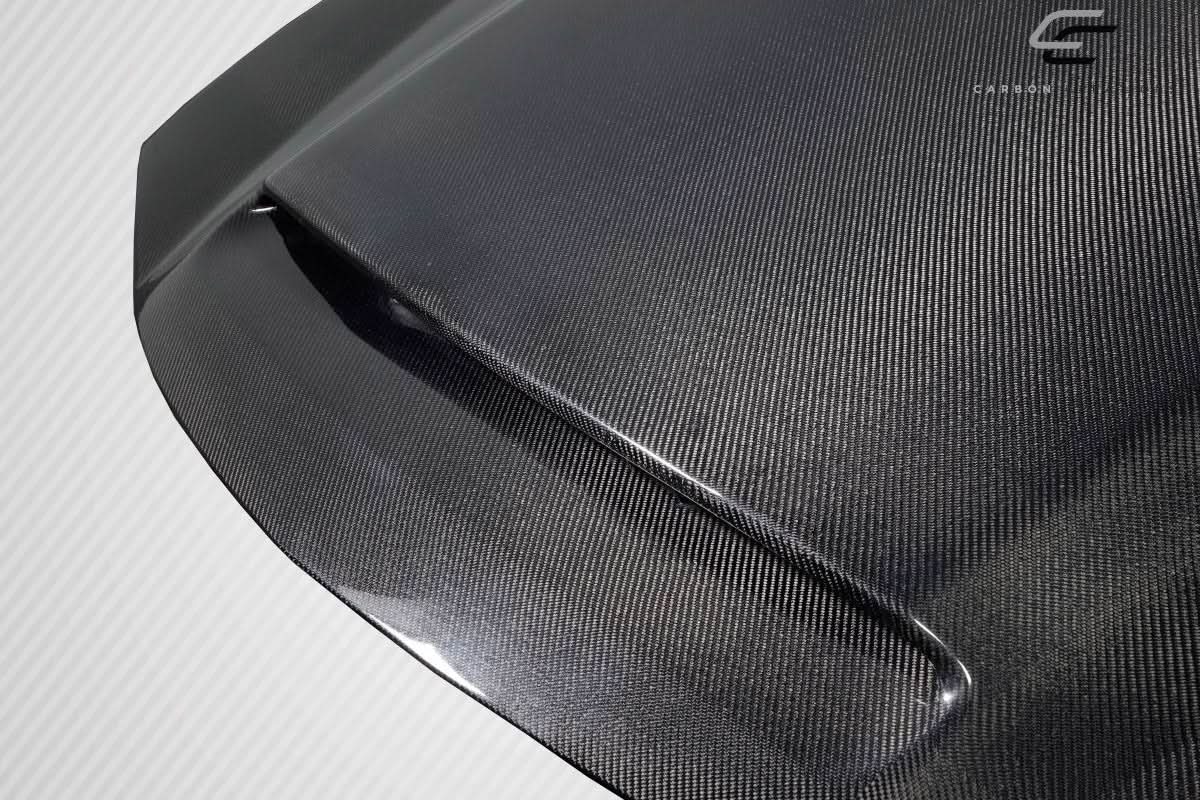 2006-2010 Dodge Charger Demon Look Hood - Carbon Fiber