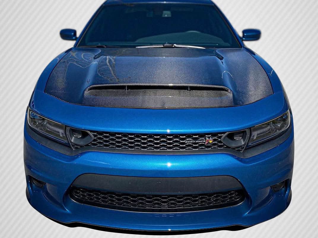 2015-2023 Dodge Charger Demon Look Hood - Carbon Fiber