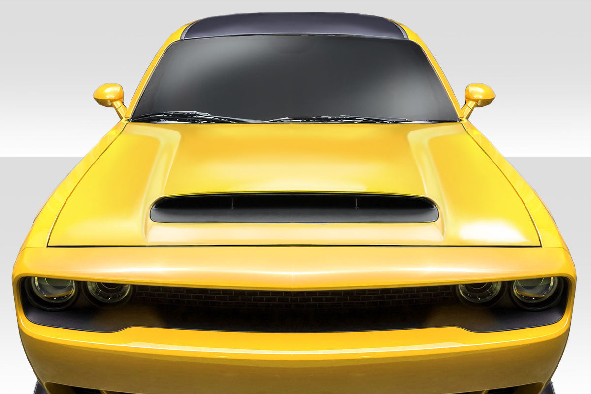 2008-2023 Dodge Challenger Demon Look Hood - 1 Piece - FRP