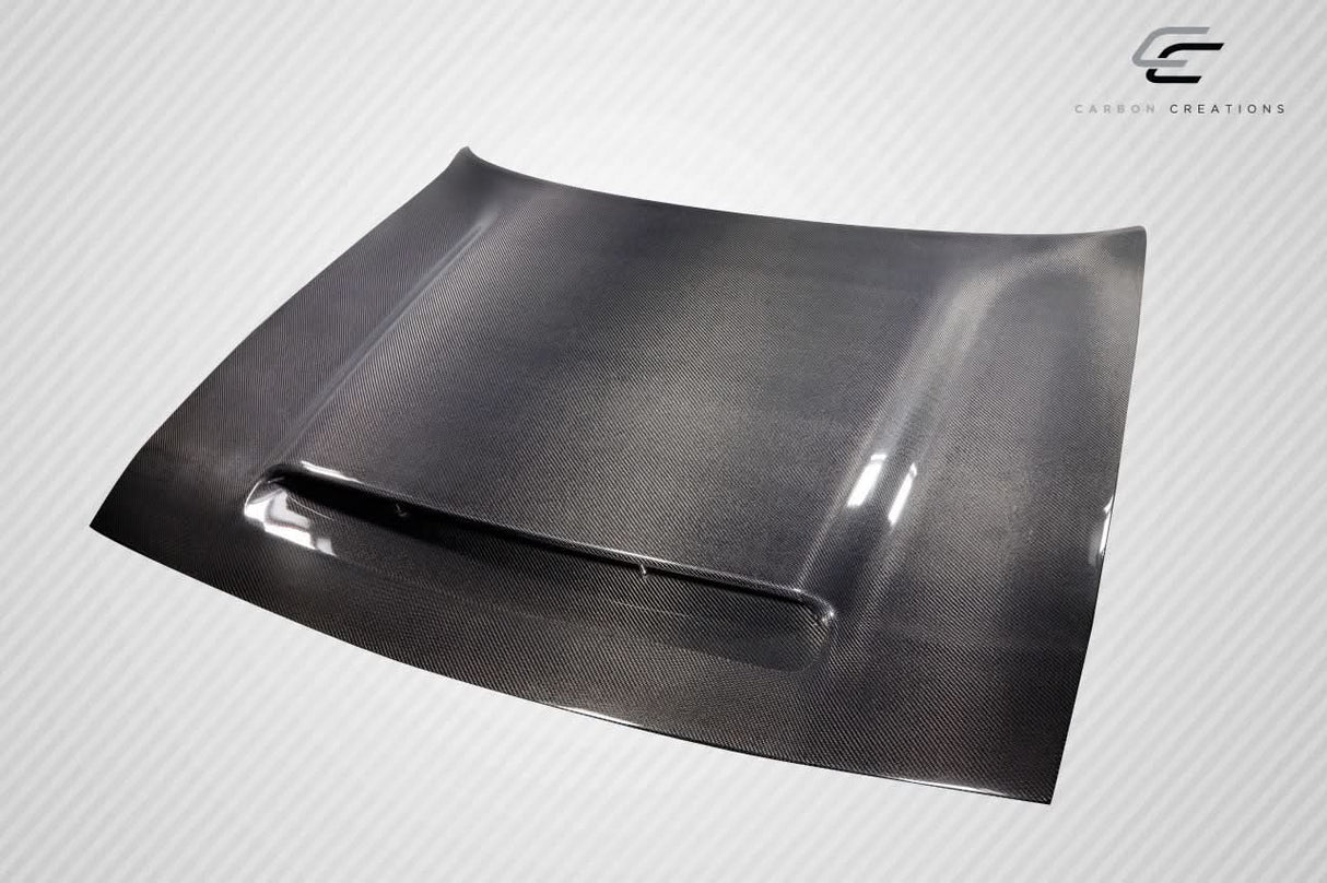 2008-2023 Dodge Challenger Demon Look Hood - 1 Piece Carbon Fiber