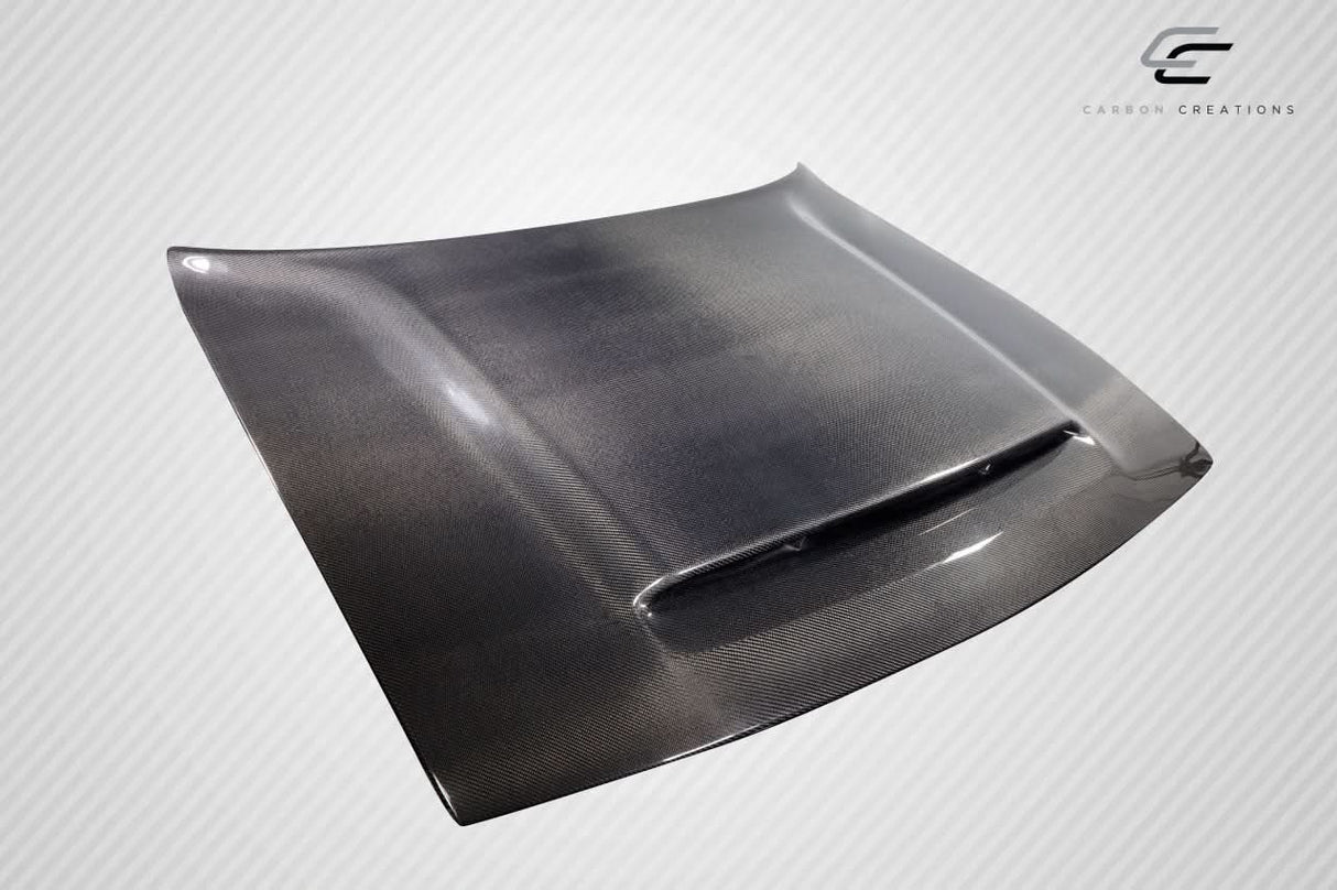 2008-2023 Dodge Challenger Demon Look Hood - 1 Piece Carbon Fiber