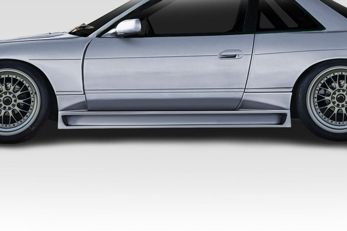 1989-1994 Nissan 240SX S13 GPR Style Side Skirts - 2 Piece - FRP