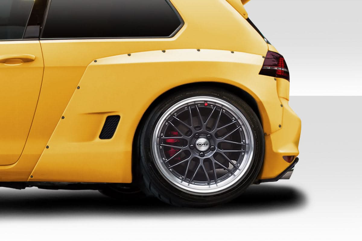 2015-2021 Volkswagen Golf / GTI TKO RBS Style Rear Fender Flares - FRP
