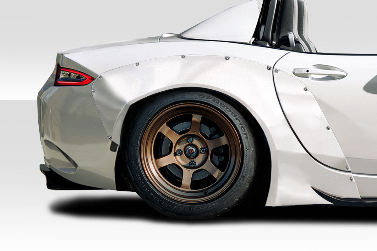 2016-2025 Mazda Miata TKO Style Rear Fender Flares - FRP