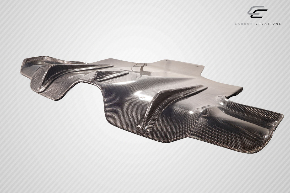 2014-2021 Mini Cooper S DLR Style Rear Diffuser - Carbon Fiber