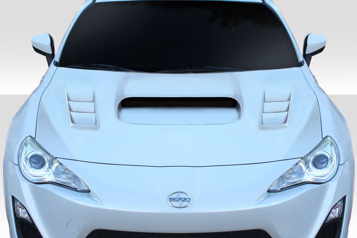2013-2020 Toyota 86 STI Look Hood - 1 Piece - FRP