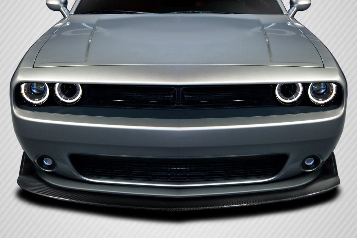 2015-2023 Dodge Challenger Street Xtreme Look Front Lip - Carbon Fiber