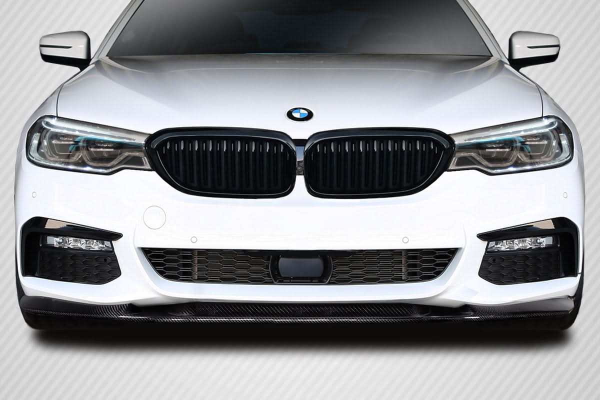 2017-2022 BMW 5 Series 3DS Style Front Lip - Carbon Fiber