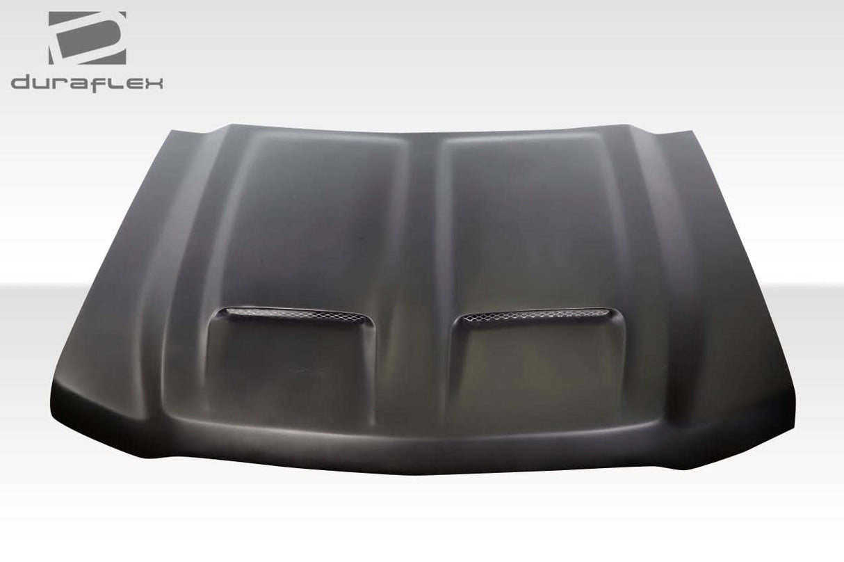 2016-2018 Chevrolet Silverado Dual Ram Air Style Hood - FRP