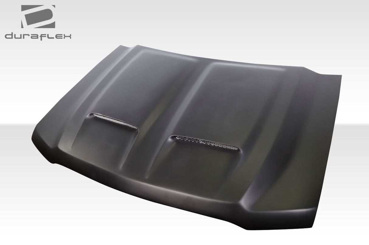 2016-2018 Chevrolet Silverado Dual Ram Air Style Hood - FRP