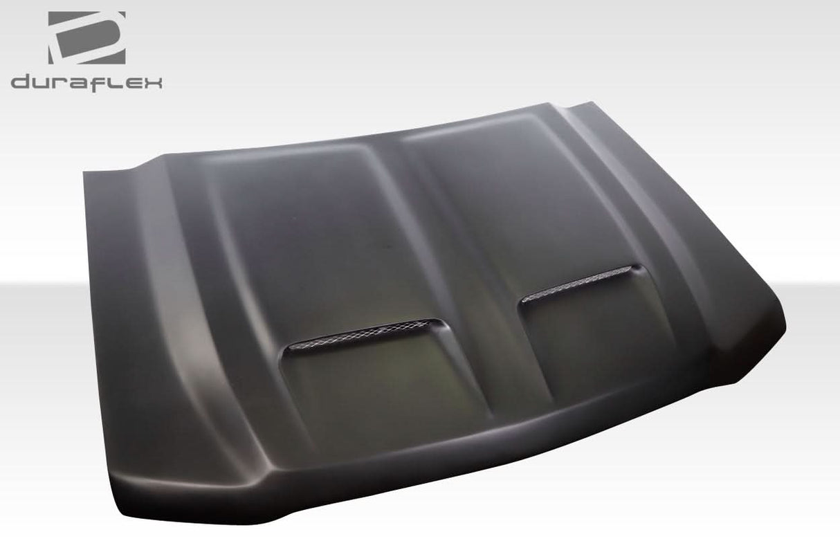 2016-2018 Chevrolet Silverado Dual Ram Air Style Hood - FRP