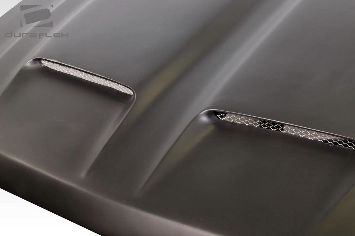 2016-2018 Chevrolet Silverado Dual Ram Air Style Hood - FRP